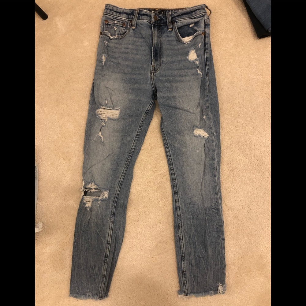 Abercrombie & Fitch Simone High Rise Jeans
